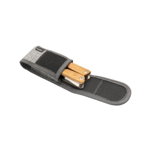 Etui de ceinture en nylon pour pince 'Slim', gris chiné 6
