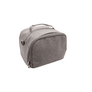 Sac à bento isotherme 'Nara', gris chiné RPET 3