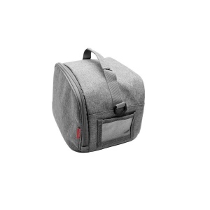 Sac à bento isotherme 'Nara', gris chiné RPET 6