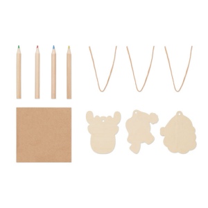 Décorations en bois à dessiner - FUNCOOL 3