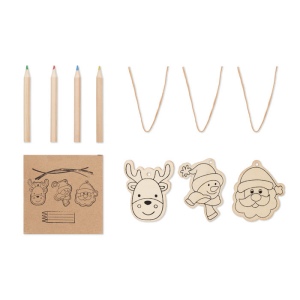 Décorations en bois à dessiner - FUNCOOL