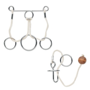 Jeu de 2 casse-tête en métal - CONNECTION
