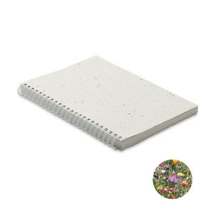 Carnet A5 couv. papier semence - SEED RING 2
