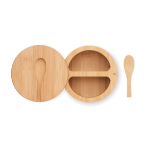 Boîte à sel et poivre bambou - S&amp;P 3