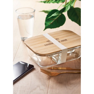Lunchbox en verre et bambou - TUNDRA 3 5