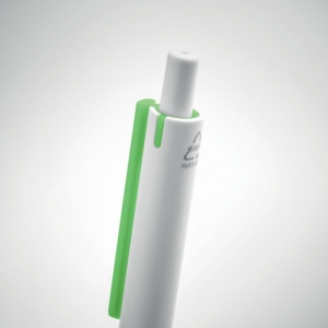 Stylo poussoir en ABS recyclé - SIDE 25