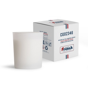 BOUGIE verre 200g (50H) 2