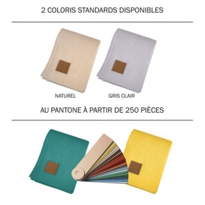Plaid nid abeille 260g/m² 2
