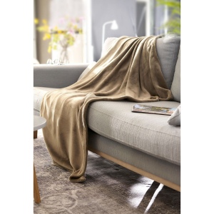 Plaid polaire flanelle en polyester Sean
