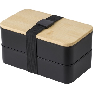 Lunch box double compartiment en PP Maxton 5