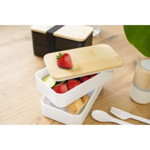 Lunch box double compartiment en PP Maxton 8