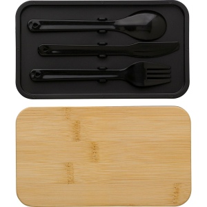 Lunch box double compartiment en PP Maxton 2