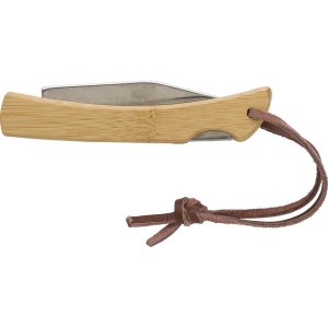 Canif en acier inoxydable et bambou Beckett 3