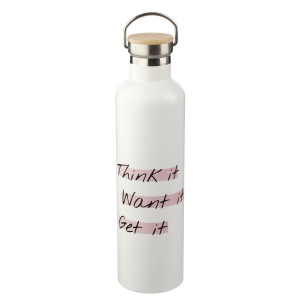 Bouteille double paroi de 1 000 ml en acier inoxydable Damien 10