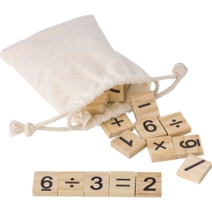 Jeu éducatif de chiffres en pin Ezekiel 3