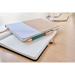 Carnet A5 en liège et en coton Trevor 10
