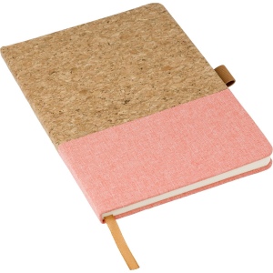 Carnet A5 en liège et en coton Trevor 13