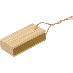 Etui en bambou avec feuillets Kingston 3