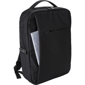 Sac à dos porte-ordinateur en polyester rPET  Jesse 5