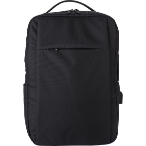 Sac à dos porte-ordinateur en polyester rPET  Jesse 2