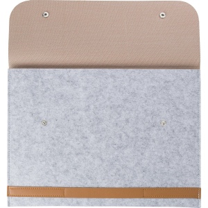 Pochette porte-ordinateur en feutre rPET Jonathan 5
