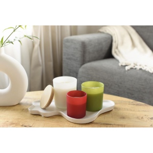 Bougie dans un contenant en verre Lucas 9