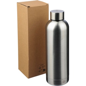 Gourde double paroi de 500 ml en acier inoxydable recyclé Isaih 25