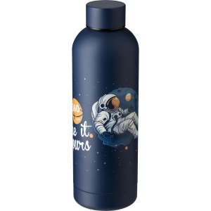 Gourde double paroi de 500 ml en acier inoxydable recyclé Isaih 17