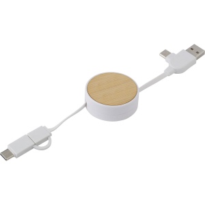 Câble de charge extensible en ABS Jared 4