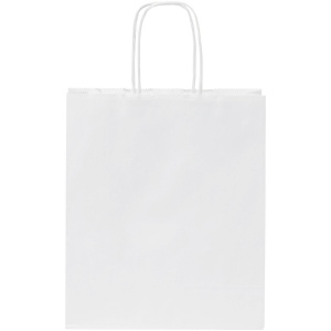Sac en papier Kraft 80 g/m² avec poignées torsadées, 18 x 8 x 21 cm 5