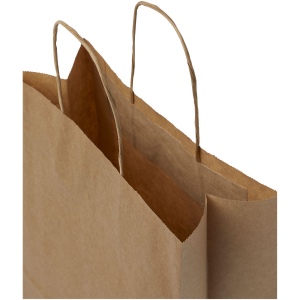 Sac en papier Kraft 80 g/m² avec poignées torsadées, 25 x 11 x 32 cm 8