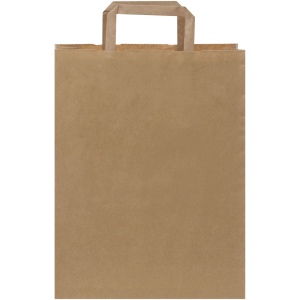 Sac en papier Kraft 80-90 g/m² avec poignées plates, 25 x 11 x 31 cm 6