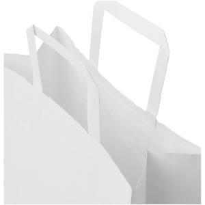 Sac en papier Kraft 80-90 g/m² avec poignées plates, 25 x 11 x 31 cm 9