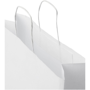 Sac en papier Kraft 80-90 g/m² avec poignées torsadées, 32 x 12 x 40 cm 9