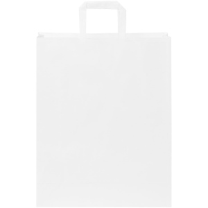 Sac en papier Kraft 80-90 g/m² avec poignées plates, 32 x 12 x 40 cm 5