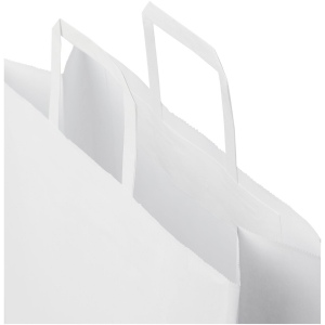 Sac en papier Kraft 80-90 g/m² avec poignées plates, 32 x 12 x 40 cm 8