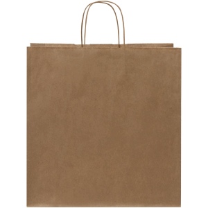 Sac en papier Kraft 80-90 g/m² avec poignées torsadées, 34 x 20 x 35 cm 6