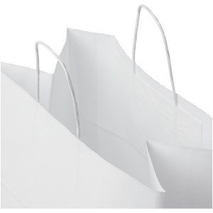 Sac en papier Kraft 80-90 g/m² avec poignées torsadées, 34 x 20 x 35 cm 9