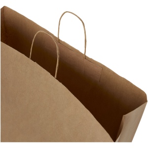 Sac en papier Kraft 90-100 g/m² avec poignées torsadées, 49,5 x 14 x 44 cm 8