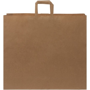Sac en papier Kraft 90-100 g/m² avec poignées plates, 49,5 x 14 x 44 cm 6