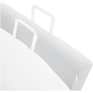 Sac en papier Kraft 90-100 g/m² avec poignées plates, 49,5 x 14 x 44 cm 9