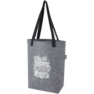 Sac shopping Felta avec large fond de 12 L en feutre recyclé certifié GRS 4