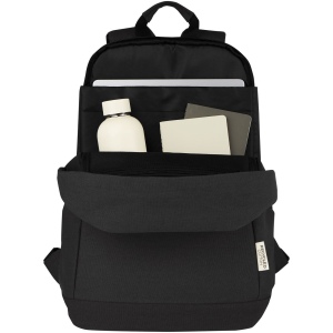 Sac à dos anti-vol pour ordinateur portable Joey de 18 L en toile recyclée GRS 15,6 pouces 17