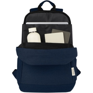 Sac à dos anti-vol pour ordinateur portable Joey de 18 L en toile recyclée GRS 15,6 pouces 19