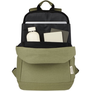 Sac à dos anti-vol pour ordinateur portable Joey de 18 L en toile recyclée GRS 15,6 pouces 20