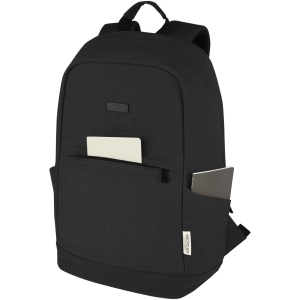 Sac à dos anti-vol pour ordinateur portable Joey de 18 L en toile recyclée GRS 15,6 pouces 21