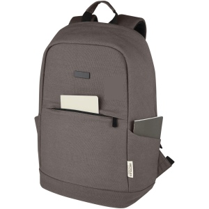 Sac à dos anti-vol pour ordinateur portable Joey de 18 L en toile recyclée GRS 15,6 pouces 22