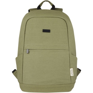 Sac à dos anti-vol pour ordinateur portable Joey de 18 L en toile recyclée GRS 15,6 pouces 9
