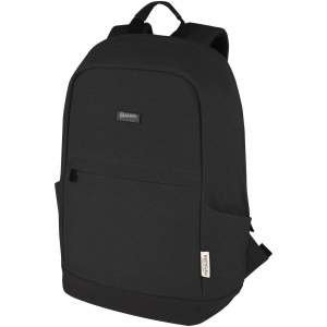 Sac à dos anti-vol pour ordinateur portable Joey de 18 L en toile recyclée GRS 15,6 pouces 10