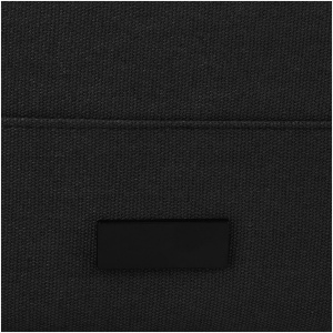 Sac à dos pour ordinateur portable Joey de 15 L en toile recyclée GRS 15 pouces avec dessus enroulable 25